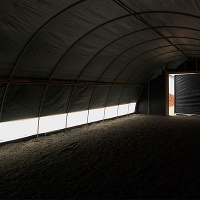 উন্নত এলইডি আলো গ্রিনহাউস উন্নত উদ্ভিদ বৃদ্ধির জন্য স্বয়ংক্রিয় তাপমাত্রা আর্দ্রতা এবং CO2 নিয়ন্ত্রণ সহ